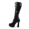 Pleaser - ELECTRA2023 Kniehoge laarzen - Zwart Product image